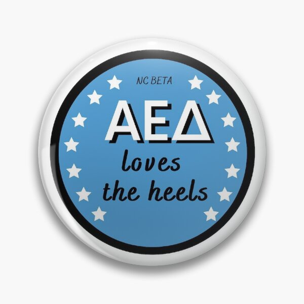 Item preview, AED Loves the Heels Pin/Button designed and sold by Ceren Iz.