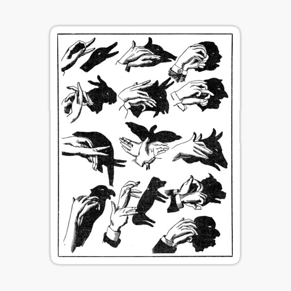 Shadow Hand Animals Gifts & Merchandise for Sale | Redbubble Shadow Hand Animals Gifts & Merchandise for Sale | Redbubble