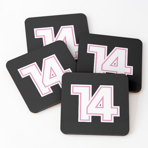Item preview, 14 ALO. Driver Number 2022 Season (Pink/Black BG) designed and sold by FilipeFerreira.