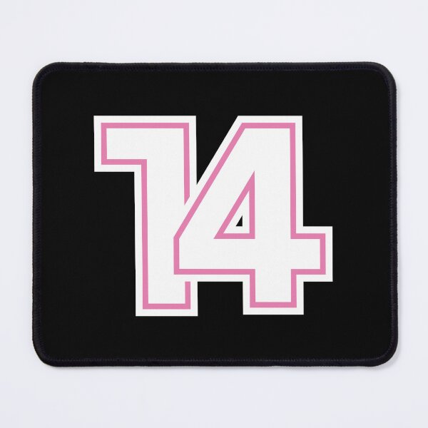 Item preview, 14 ALO. Driver Number 2022 Season (Pink/Black BG) designed and sold by FilipeFerreira.
