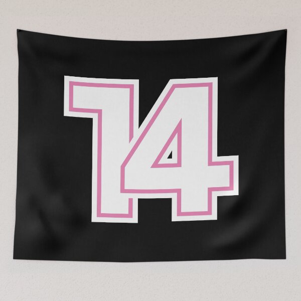 Item preview, 14 ALO. Driver Number 2022 Season (Pink/Black BG) designed and sold by FilipeFerreira.