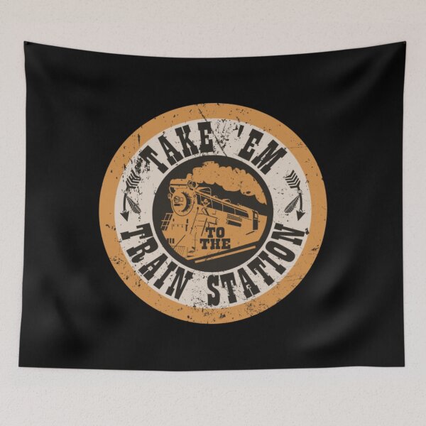 Item preview, Take Em To The Train Station Y designed and sold by MekkinElberts.