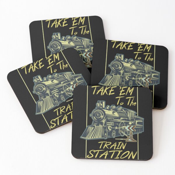Item preview, Take Em To The Train Station designed and sold by MekkinElberts.