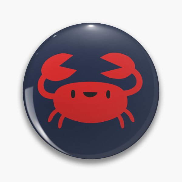 Item preview, Happy Little Crabs - Navy Blue designed and sold by tarynjohnson.