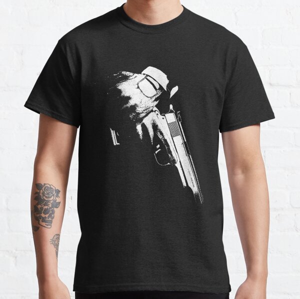 Weathered Hitman Pistol Classic T-Shirt