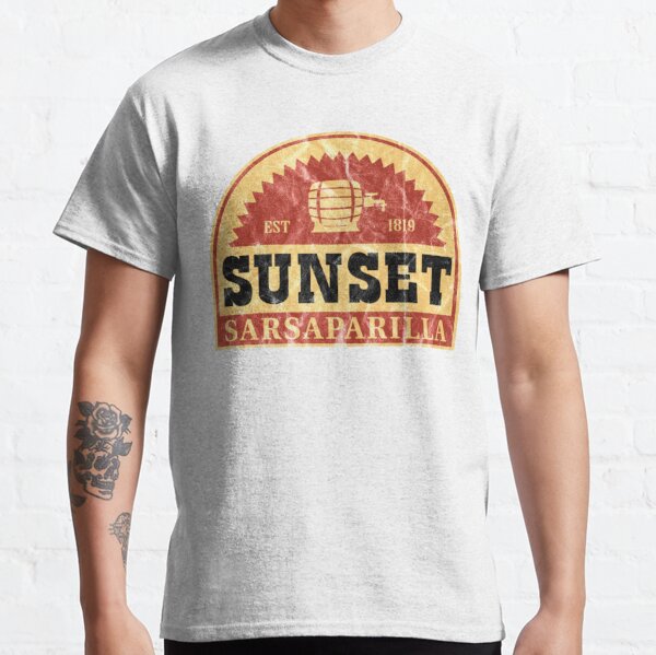 Sunset Sarsaparilla logo inspired by Fallout New Vegas   Classic T-Shirt