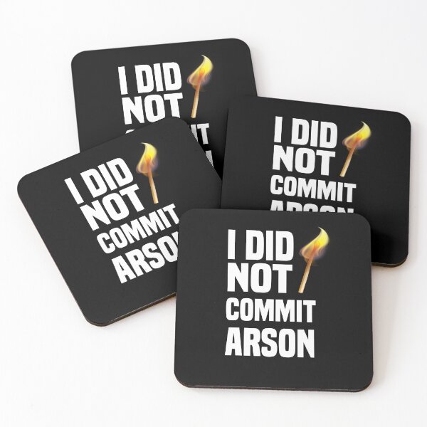 Item preview, I Did NOT Commit Arson Shirt, cool shirt,Matching Gift Arson, I Did Not shirt designed and sold by zeyuss.