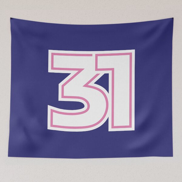 Item preview, 31 OCO. Driver Number 2022 Season (Pink/Blue BG) designed and sold by FilipeFerreira.