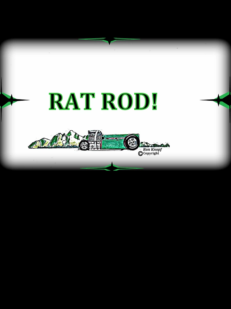 Thumbnail 7 of 7, Oversized T-Shirt, Hot Rods // RAT ROD! designed and sold by Imagin8er.