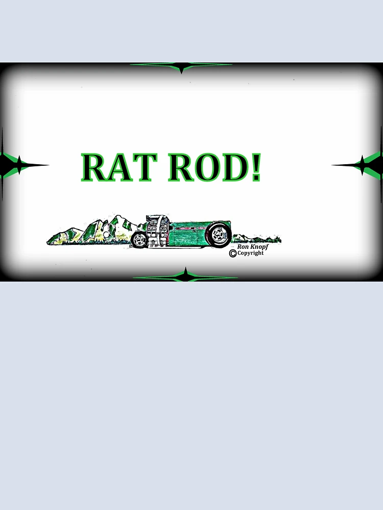 Thumbnail 4 of 4, Boxy T-Shirt, Hot Rods   //  RAT ROD! designed and sold by Imagin8er.