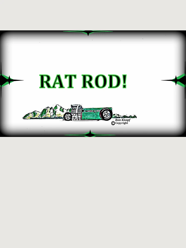 Thumbnail 6 of 6, Premium Oversized Hoodie, Hot Rods // RAT ROD! designed and sold by Imagin8er.