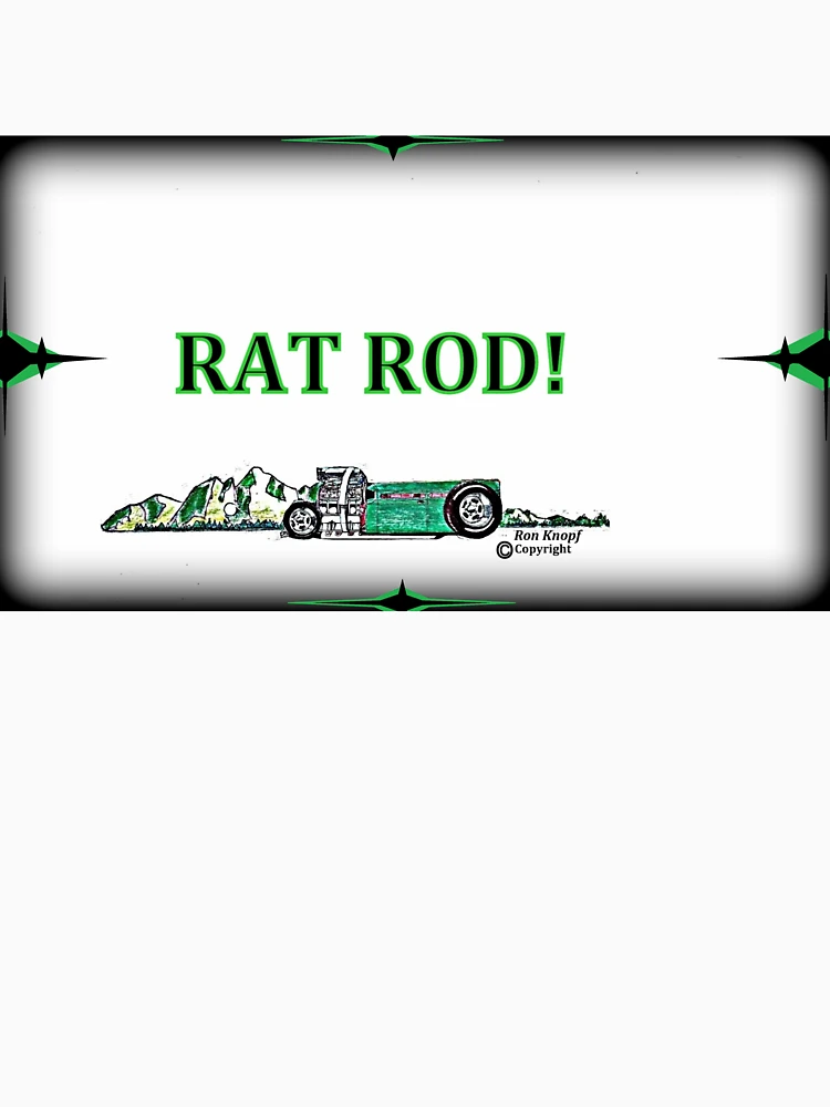 Thumbnail 4 of 4, Tank Top, Hot Rods // RAT ROD! designed and sold by Imagin8er.