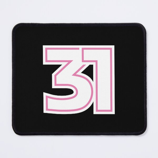 Item preview, 31 OCO. Driver Number 2022 Season (Pink/Black BG) designed and sold by FilipeFerreira.