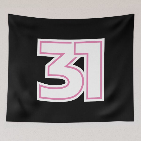 Item preview, 31 OCO. Driver Number 2022 Season (Pink/Black BG) designed and sold by FilipeFerreira.