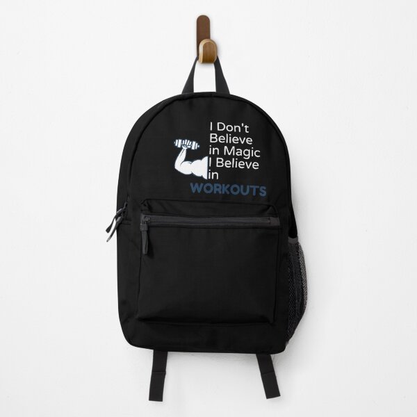 Item preview, I Don't Believe in Magic I Believe in Workouts , Funny gym, workout, exercise designed and sold by Alexa5454.