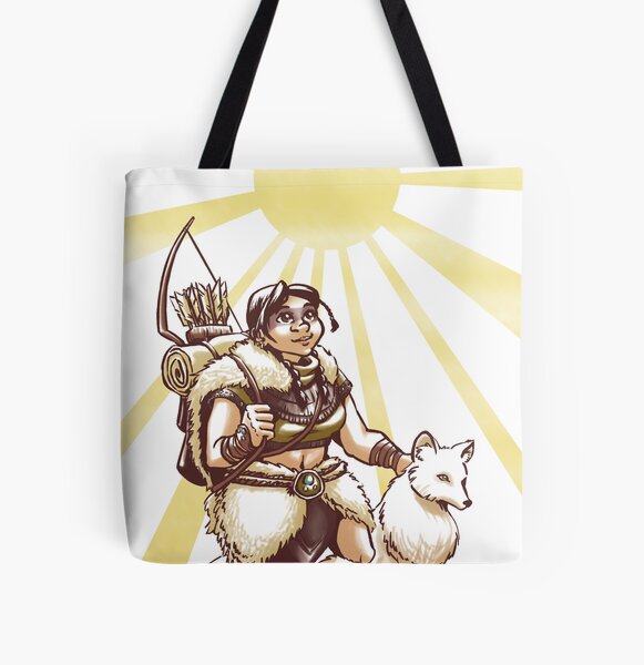 The Sun All Over Print Tote Bag