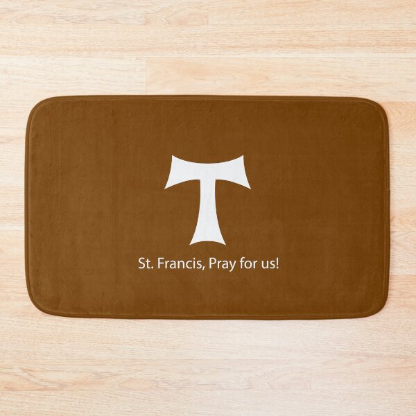 Item preview, St. Francis Pray for Us Tau Cross designed and sold by ThirdFall.