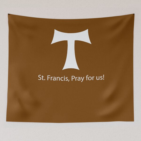 Artikelvorschau, St. Francis Bete für uns Tau Kreuz entworfen und verkauft von ThirdFall.