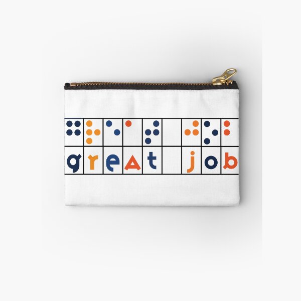 Item preview, Braille Great Job Colorful designed and sold by IndeOandM.