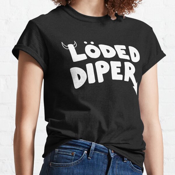 Loded Diper Shirt, Loded Diper Tshirt, Y2k Emo Tee Shirt