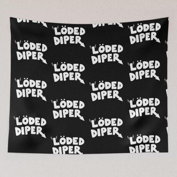 Item preview, Loded Diper (white) designed and sold by Bungacow.