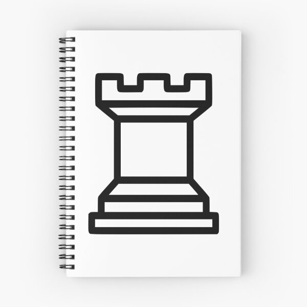 Item preview, Chess Piece White Rook Chess Club Rook White Chess Castle designed and sold by Minnesnowta.