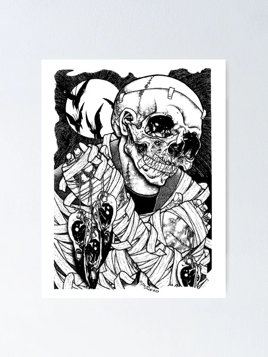 PUSHEAD パスヘッド SKELETAL 画集 アートブック299/997 PUSHEAD パスヘッド SKELETAL 画集 アートブック299/997 本