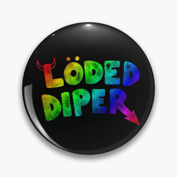 Item preview,  Loded Diper (rainbow) (distressed) designed and sold by Bungacow.