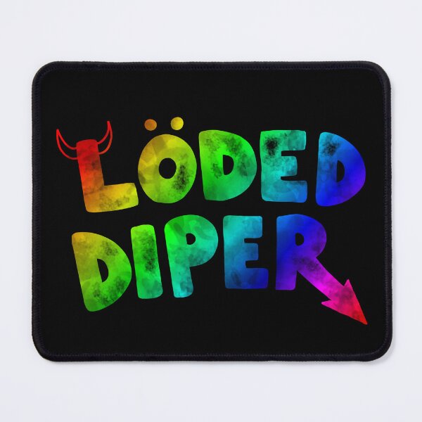 Item preview,  Loded Diper (rainbow) (distressed) designed and sold by Bungacow.