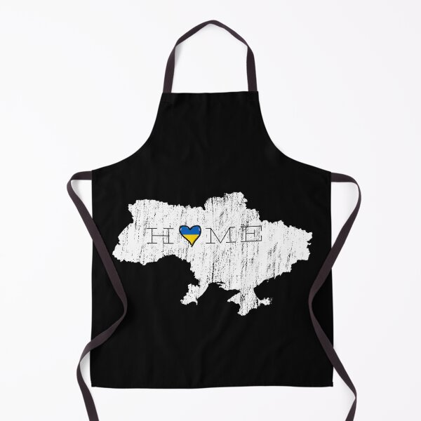 Item preview, Ukrainian Home Is Where the Heart Is Distressed Map designed and sold by Aide.