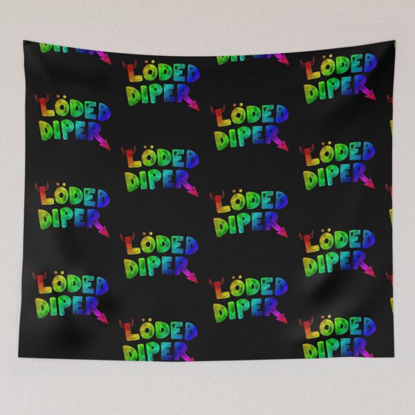 Item preview,  Loded Diper (rainbow) (distressed) designed and sold by Bungacow.