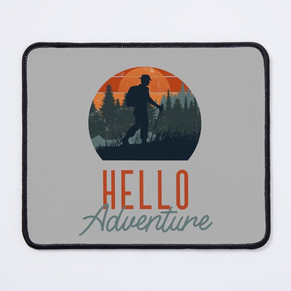 Item preview, Hello Adventure Hiking Camping designed and sold by hyproinc.