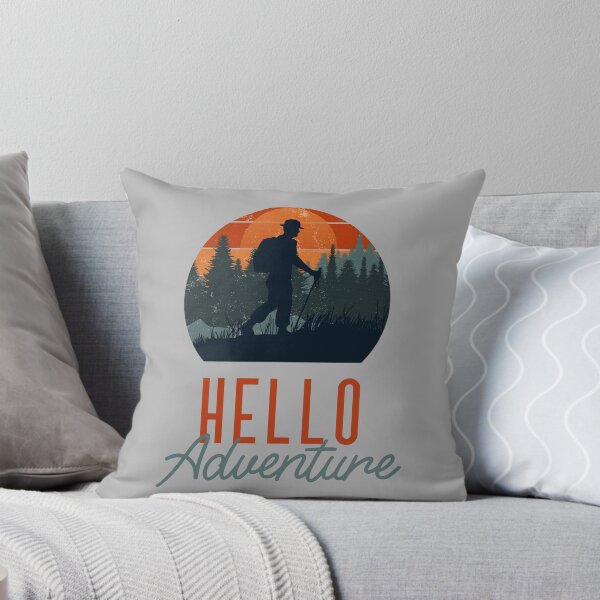 Item preview, Hello Adventure Hiking Camping designed and sold by hyproinc.