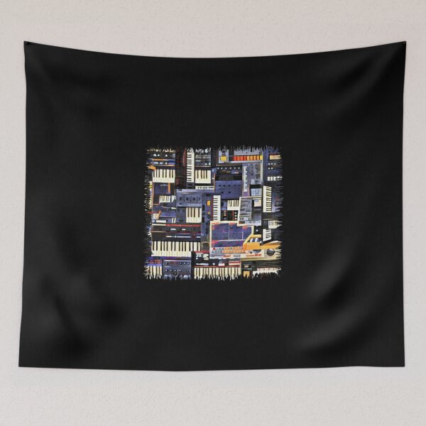 Item preview, Synthesizer Lover Artwork Classic T-Shirt designed and sold by desireeowe.