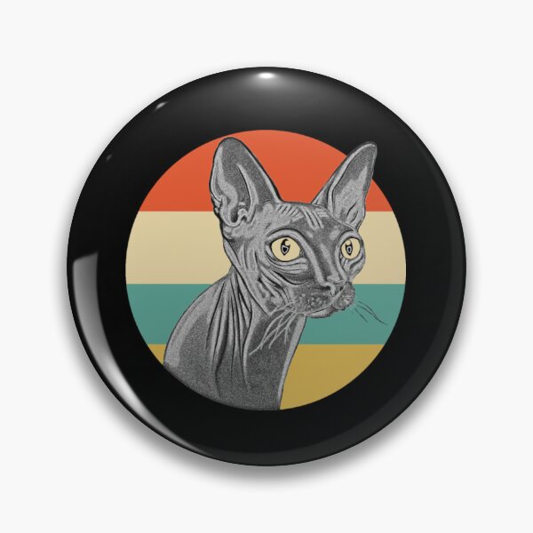Item preview, Vintage Sphynx Cat Retro Style  designed and sold by jackienorfolkal.