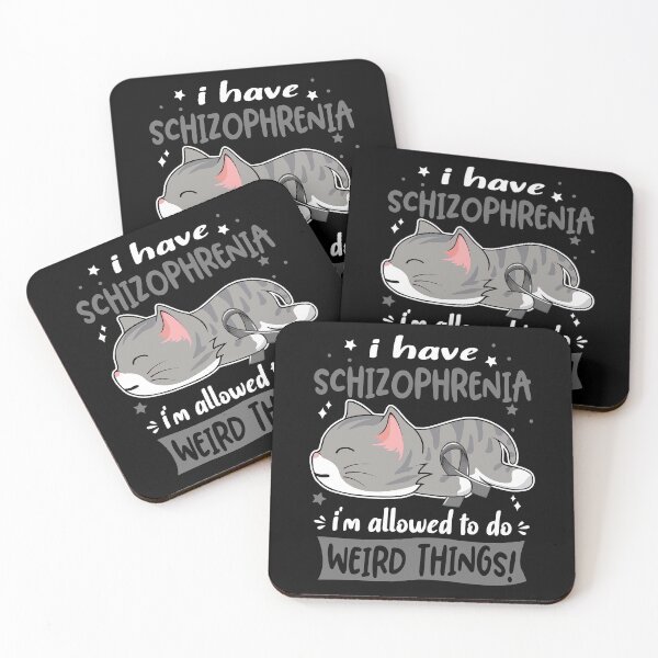 Item preview, Schizophrenia Awareness, I Have Schizophrenia i'm Allowed to do Weird Things! designed and sold by Tammyilaria.