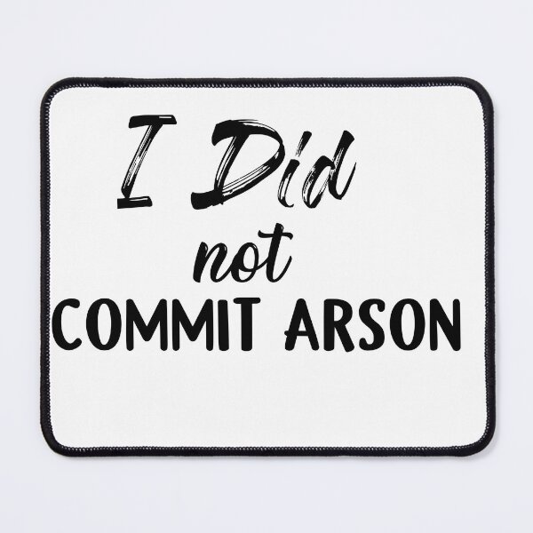 Item preview, I DID NOT COMMIT ARSON Long Sleeve T-Shirt designed and sold by dirlkhiat.