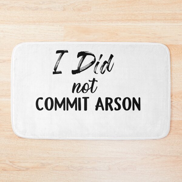 Item preview, I DID NOT COMMIT ARSON Long Sleeve T-Shirt designed and sold by dirlkhiat.