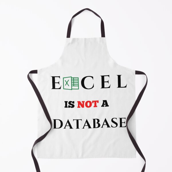 Item preview, Excel is Not a Database designed and sold by MDARTSY.