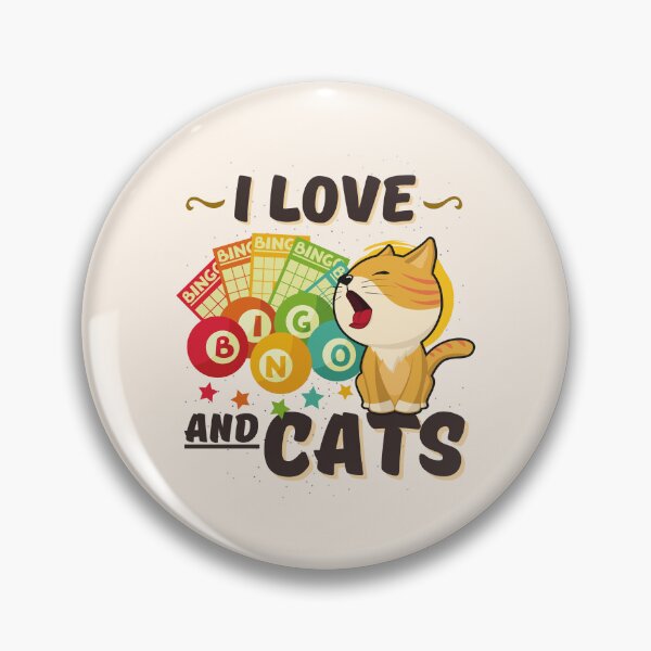 Artikelvorschau, Katzenliebhaber Ich liebe Bingo und Katzen, die Bingo spielen Bingo-Liebhaber entworfen und verkauft von SweetbeStore.