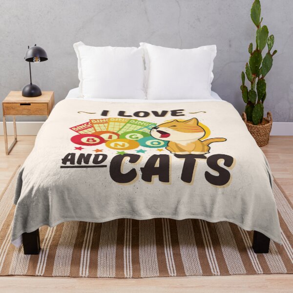 Item preview, Cat Lover I Love Bingo And Cats Gambling Bingo Player Bingo Lovers  designed and sold by SweetbeStore.