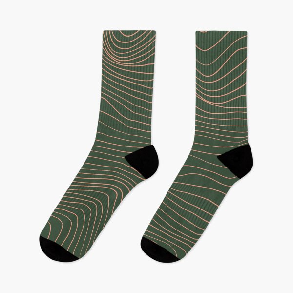 Item preview, Green and pink multiple stripes pattern designed and sold by Thegentleshop.