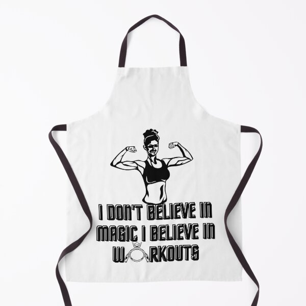 Item preview, I Don't Believe in Magic I Believe in Workouts , Funny gym, workout, exercise designed and sold by Alexa5454.