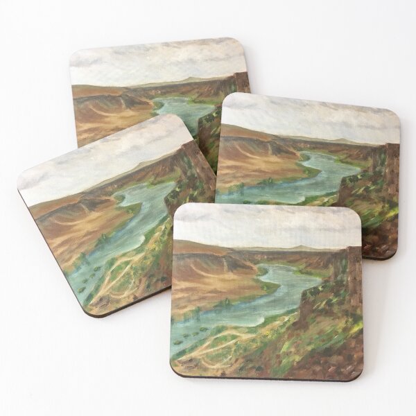 Item preview, Swan Falls Snake River Idaho Artwork by Jolene Edwards designed and sold by CurlyClaraBelle.