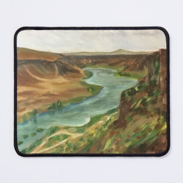 Item preview, Swan Falls Snake River Idaho Artwork by Jolene Edwards designed and sold by CurlyClaraBelle.