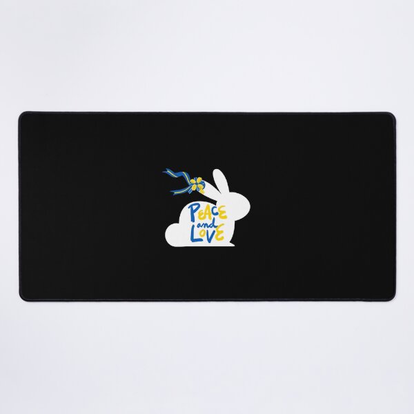 Item preview, Peace and love ukrainian bunny designed and sold by euphoriashop4.