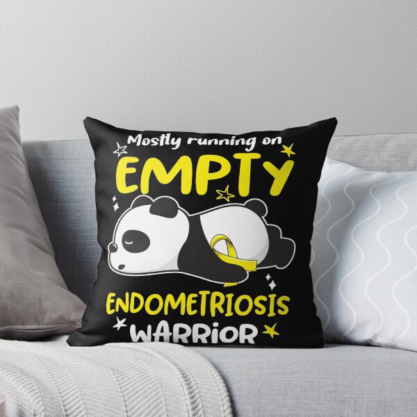 Item preview, Endometriosis Awareness - Mostly Running On Empty Endometriosis Warrior designed and sold by Hilten.