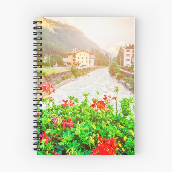 Item preview, Canal in Alpine town designed and sold by hardscuffle.