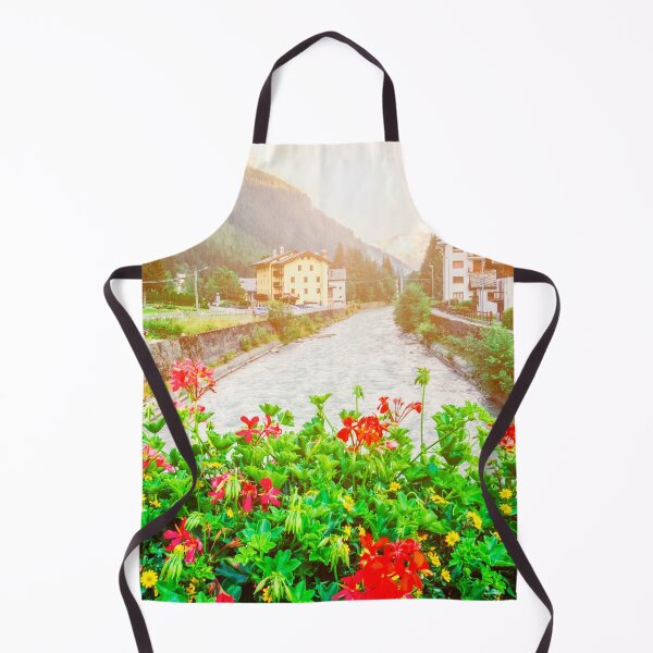 Item preview, Canal in Alpine town designed and sold by hardscuffle.