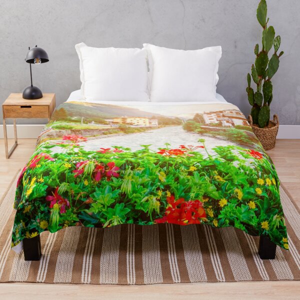 Item preview, Canal in Alpine town designed and sold by hardscuffle.